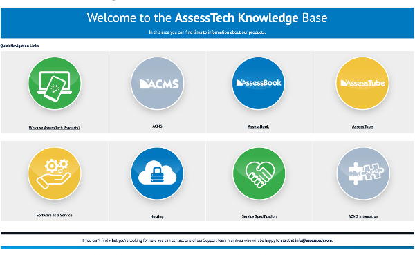 Base di conoscenza di AssessTech