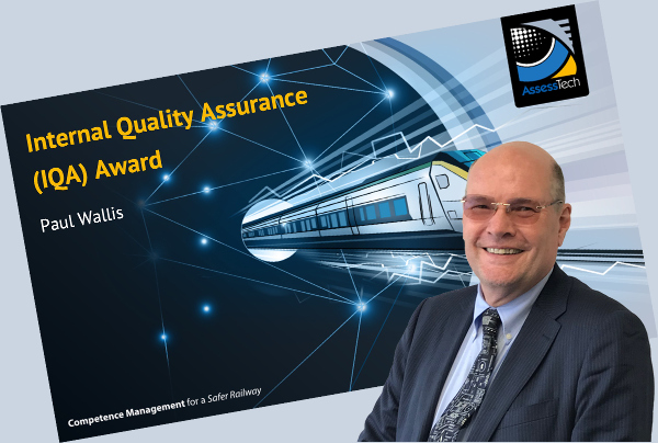 Internal Quality Assurance Award monitors assessor performance